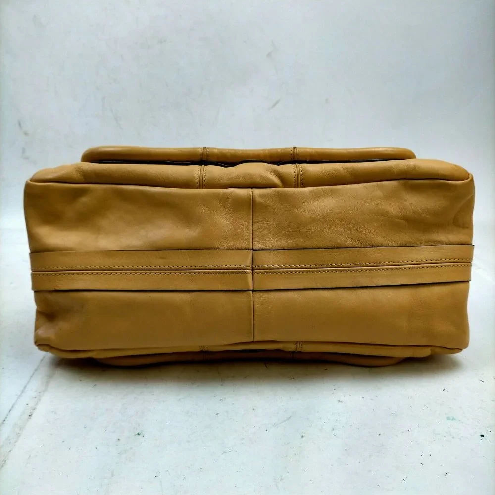Chloe Hand Bag Brown Leather